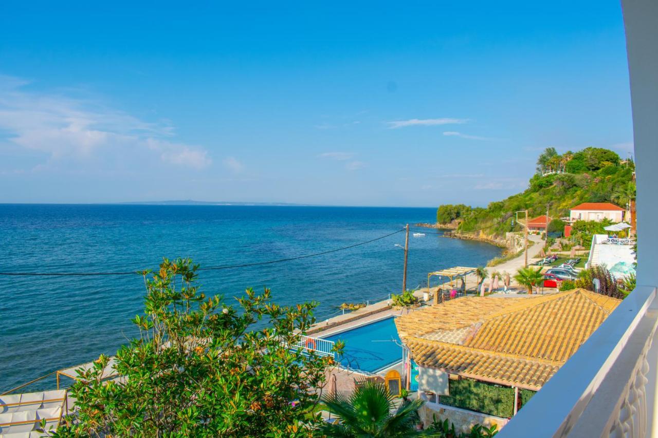 Agoulos Beach Hotel Argassi Exterior foto