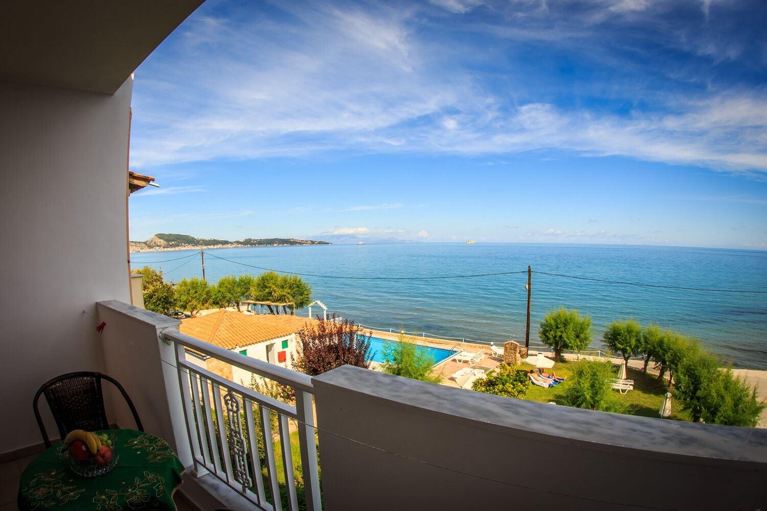 Agoulos Beach Hotel Argassi Exterior foto